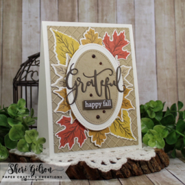 Layered Leaves Stamps