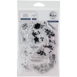 Clear Stamp Set Charming Floral Wreath