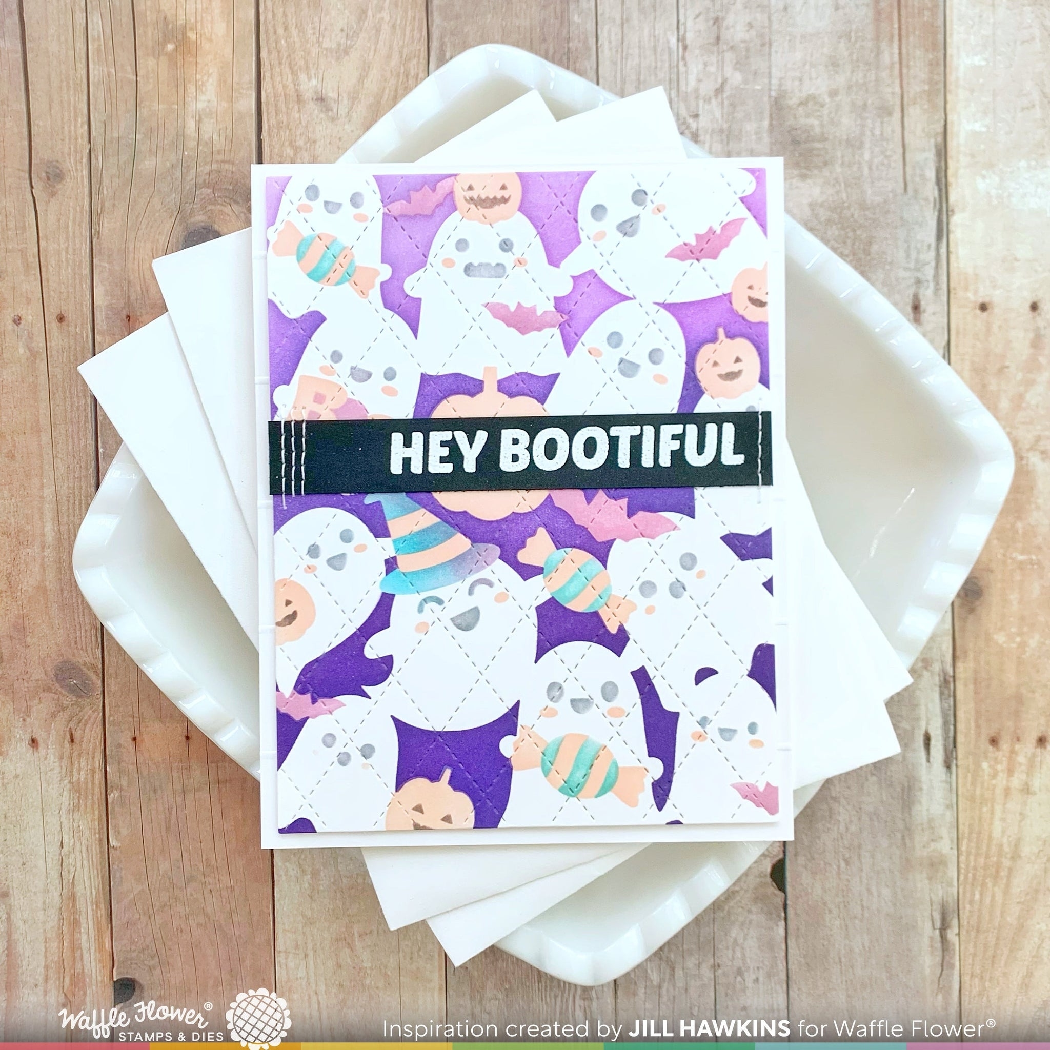 Postage Collage Spooktacular Stamp Set