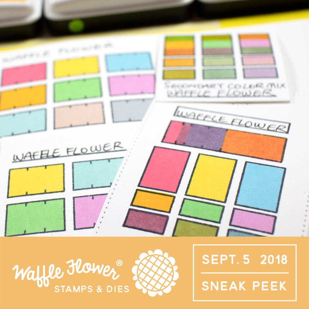 Color Swatches for Inkpads