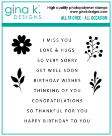 All at Once All Occasion Stamps