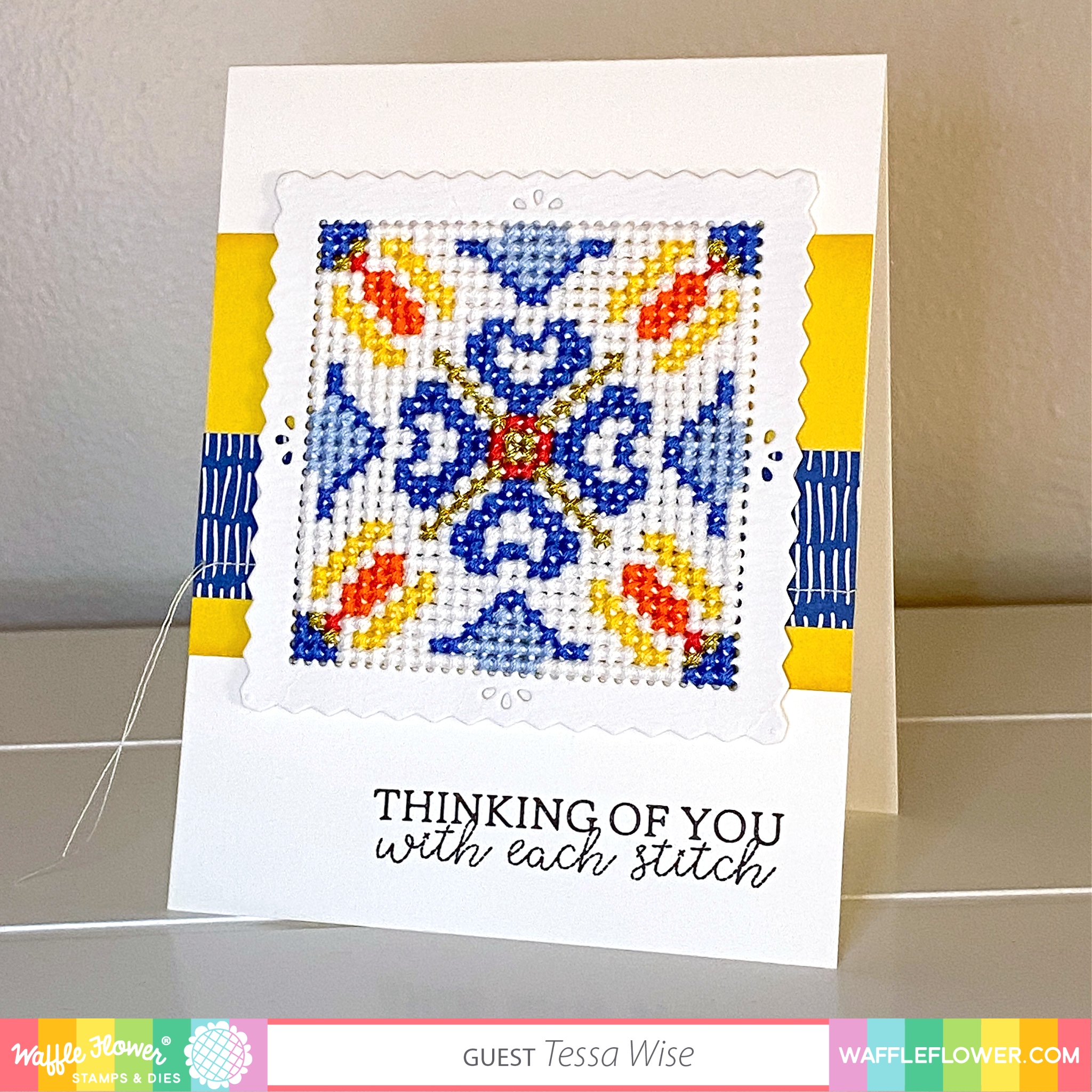 Stitchable Pinking Square Die