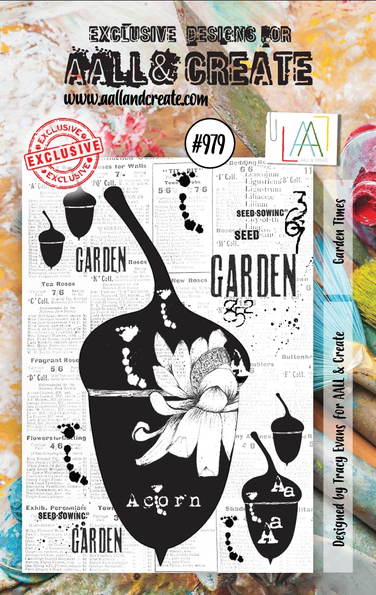 #0979 Garden Times A7 Stamp Set