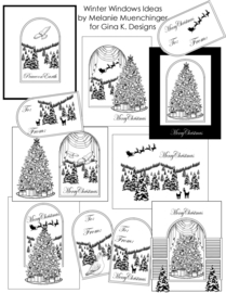 Winter Window Stamps