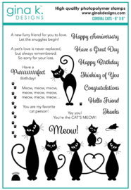 Cordial Cats Stamps