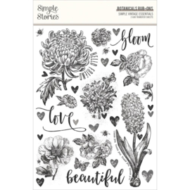 Simple Vintage Essentials Rub-Ons Botanicals