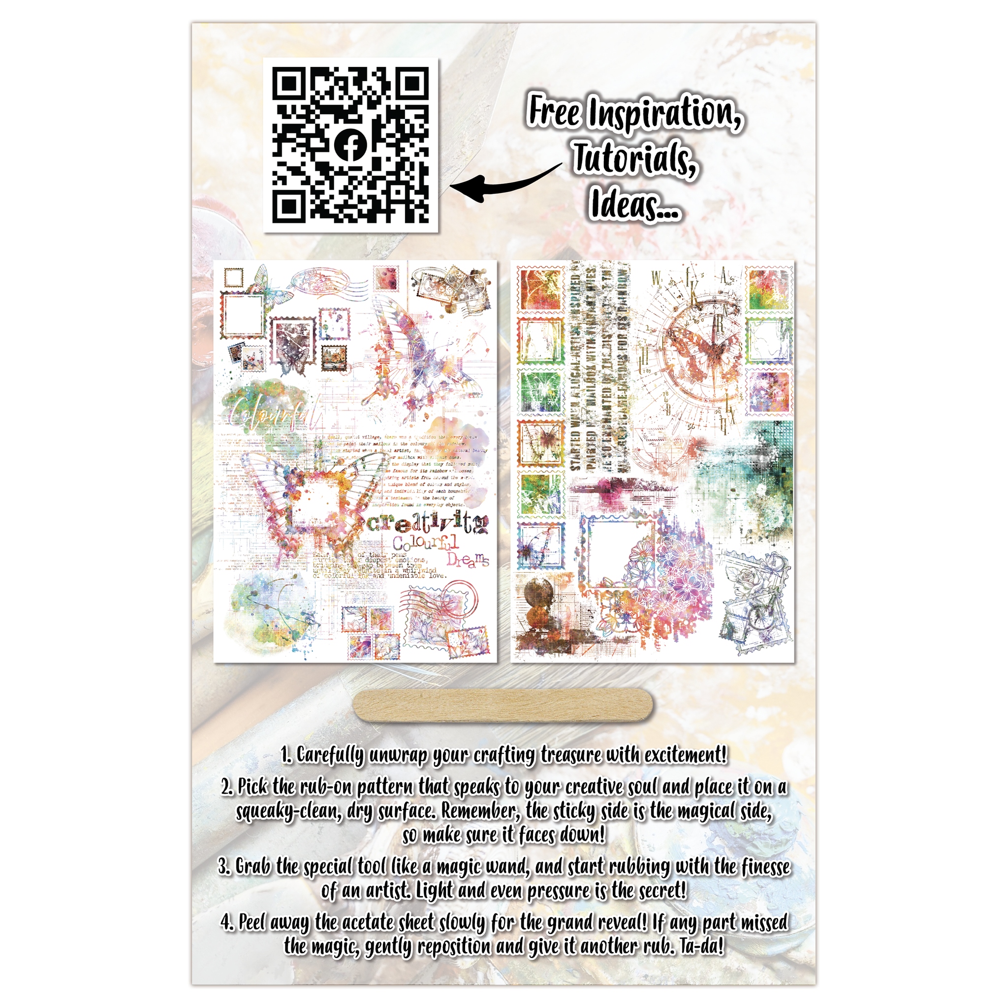 #16 Cultural Gems A5 Rub-Ons