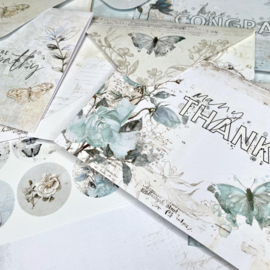 Vintage Artistry Serenity Market Card Kit