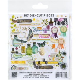 Curiositites In Willow Grove Die-Cuts Assorted