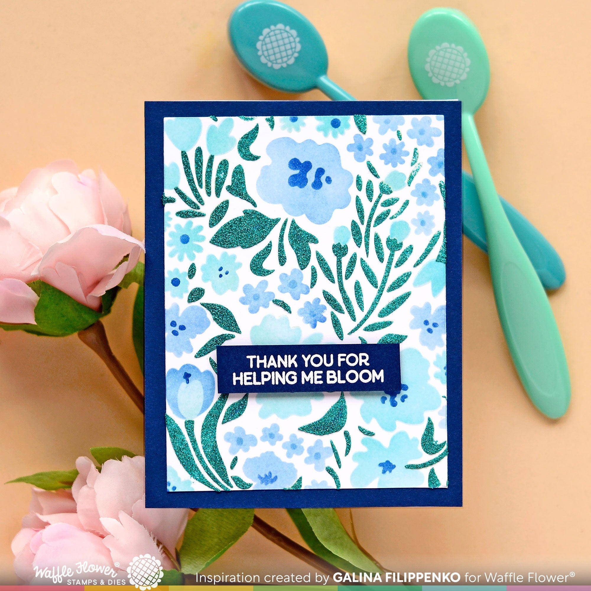 Small Sentiments Bloom Stamp Set