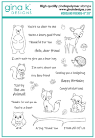 Woodland Friends Stamps