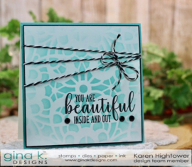Lovely Lace Stencil