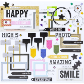 The Flower Emporium Chipboard Basics