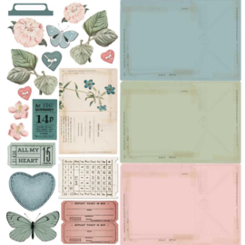 Vintage Artistry Tranquility Collection Pack 12"X12"