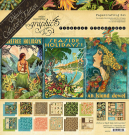 Tropical Travelogue Deluxe Collectors Edition 12x12 Inch