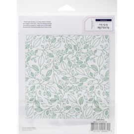 Lush Vines Cling Rubber Stamp Set 6"X6"