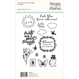 Fresh Air Photopolymer Clear Stamps