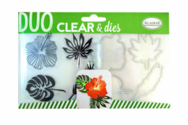Clear Stamps & Dies Tropical
