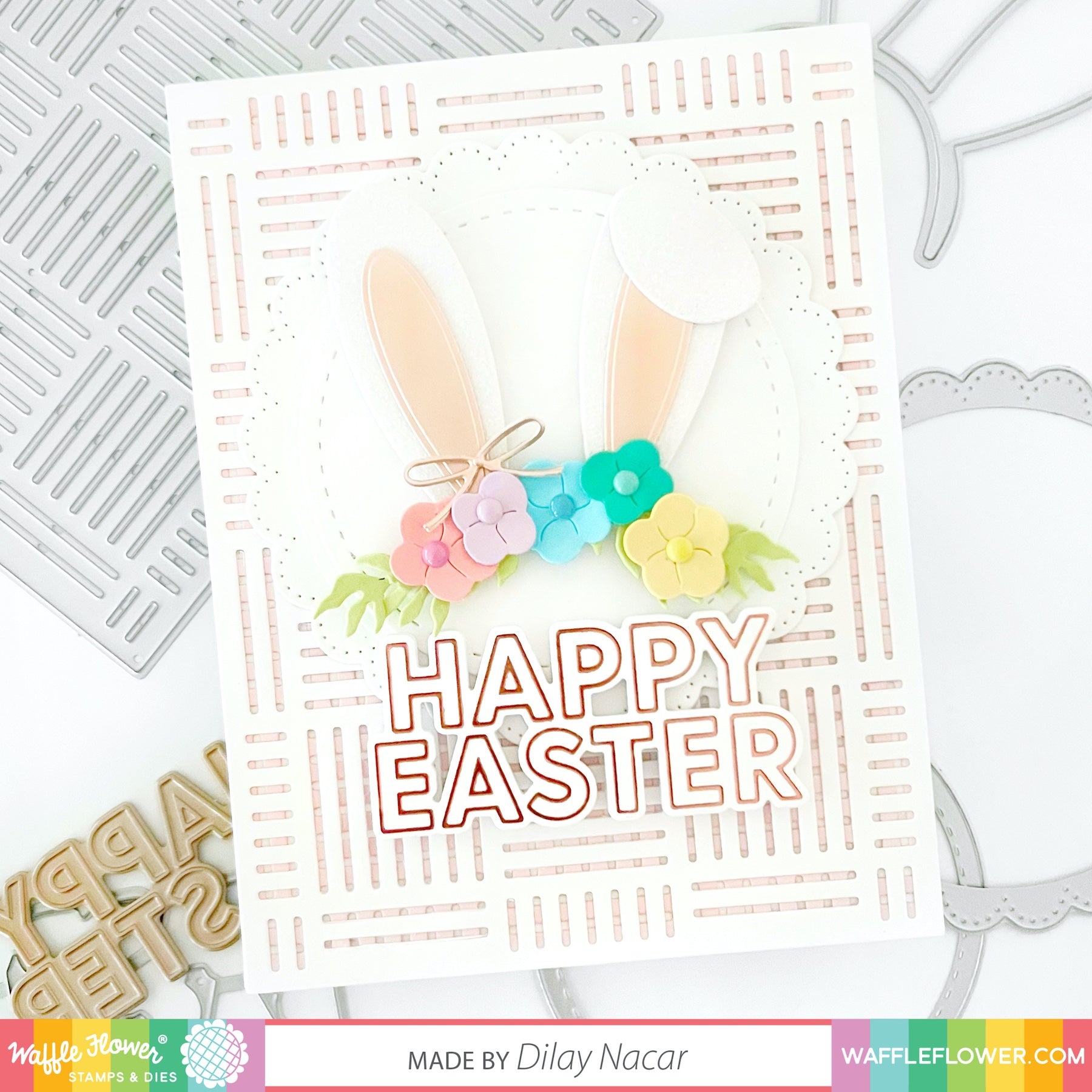 Happy Easter Duo Foil Plate