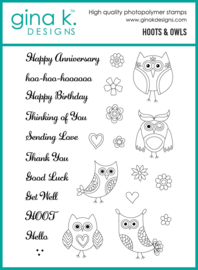 Hoots and Owls Stamps