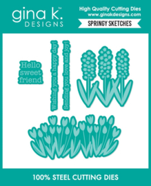 Springy Sketches Die