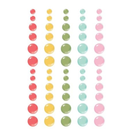 Pink Lemonade Glossy Enamel Dots