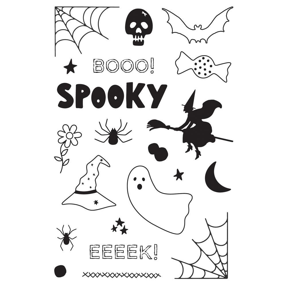 Spooky Things Photopolymer Stamps