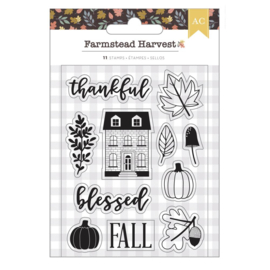 Farmstead Harvest Clear Stamps
