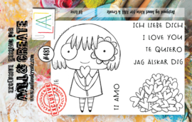#0481 Lil Love A7 Clear Stamp Set