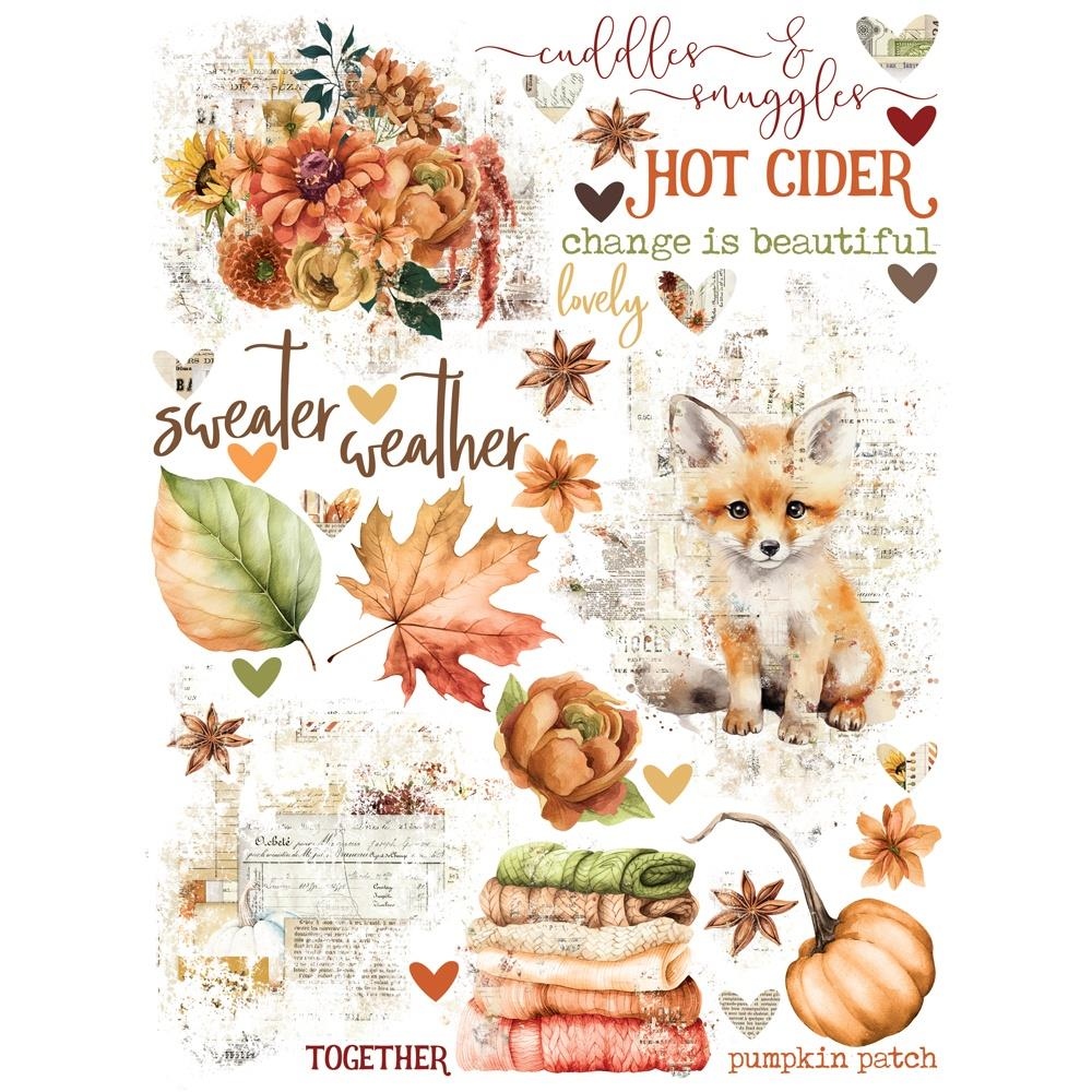 Autumn Breeze Rub-Ons