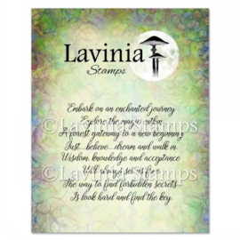 LAV878 Forbidden Secrets Stamp