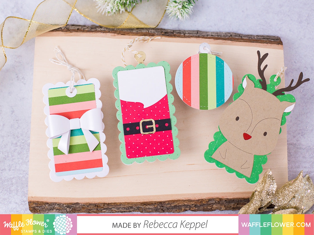 Christmas Paper Pad Half-Half Dots