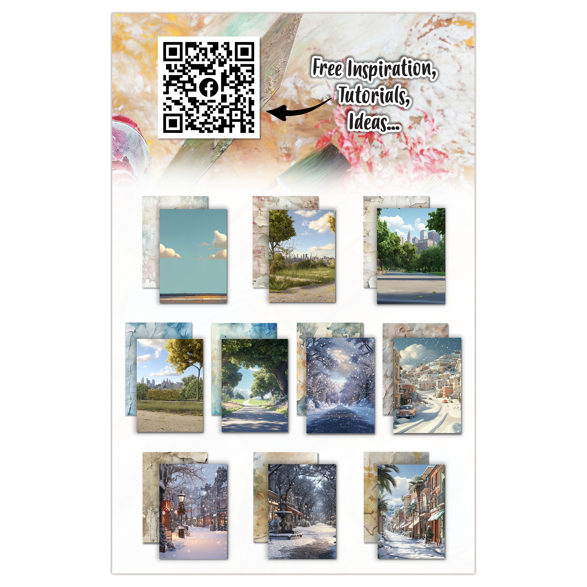 #34 Seasoned Trails A5 Design Paper