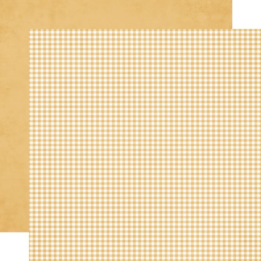 Autumn Breeze Saffron Gingham