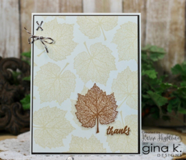 Skeleton Leaves MINI Stamps