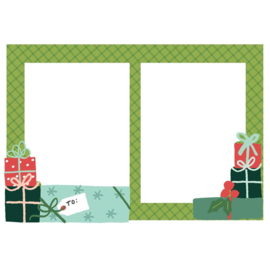 Santa's Village Chipboard Frames