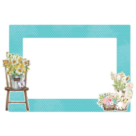 Simple Vintage Flower Shoppe Chipboard Frames