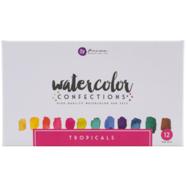 Watercolor Confections Tropicals