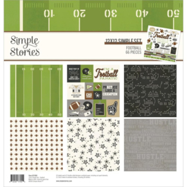 Football Collection Kit 12"X12"