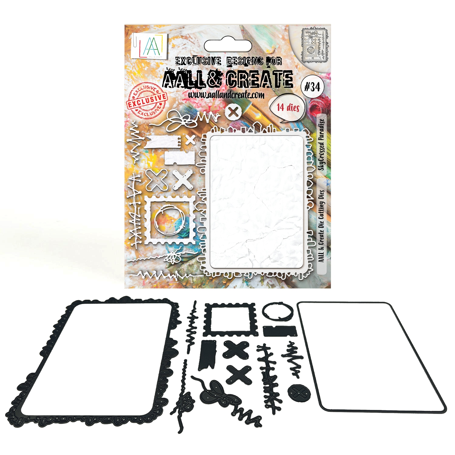 #034 SkyCrossed Paradise Cutting Die Set