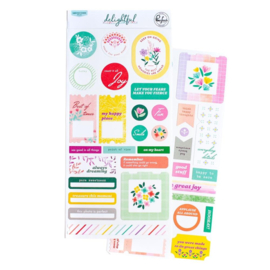 Delightful Cardstock Stickers