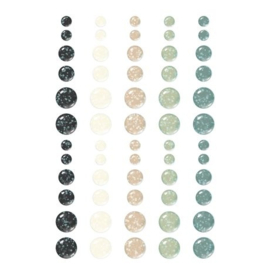 Vintage Timeless Harmony Glitter Enamel Dots