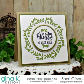 Autumn Wreath Builder Stamps
