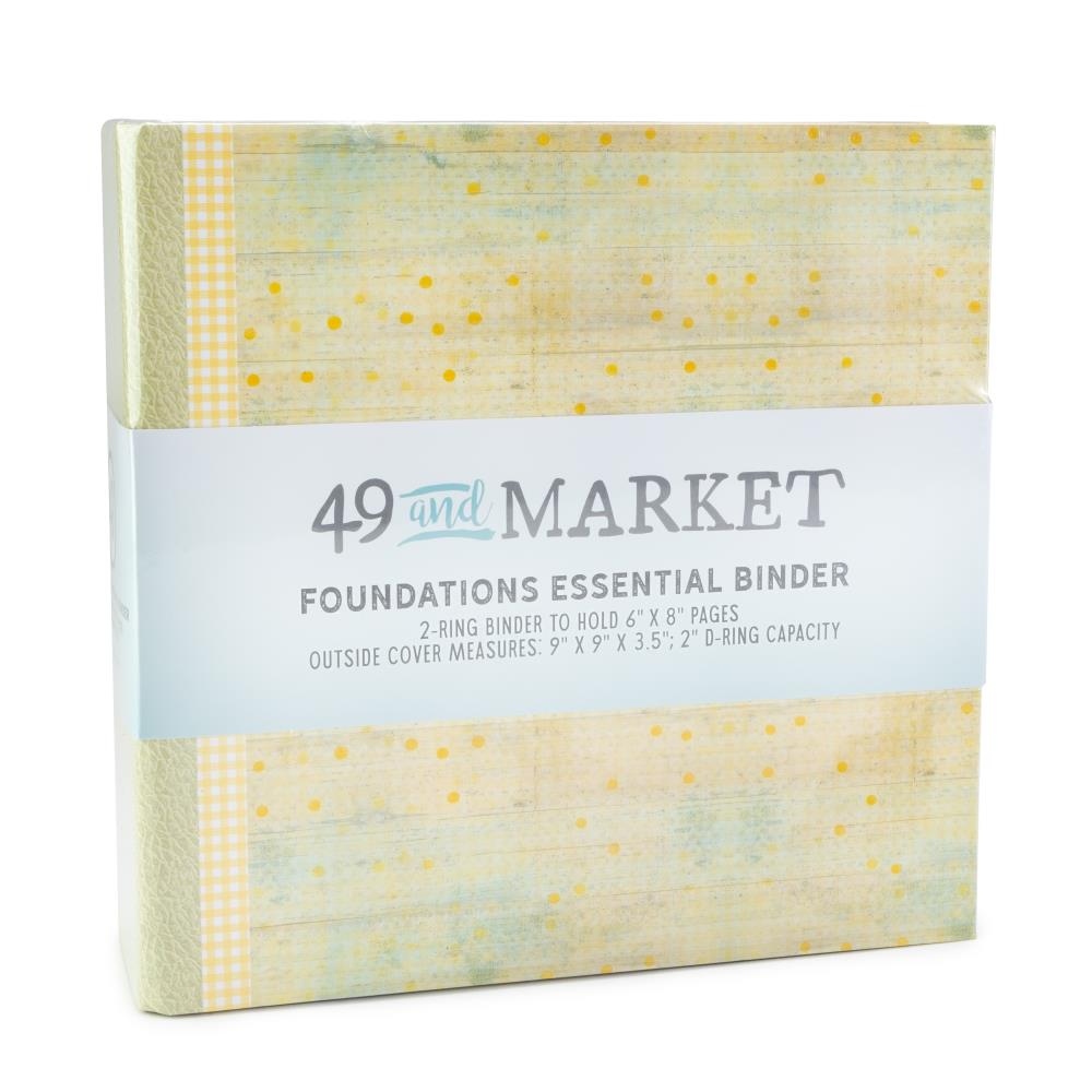 Foundations Binder Album Kit Sunny