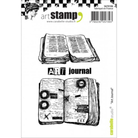 Stamp A7 art journal