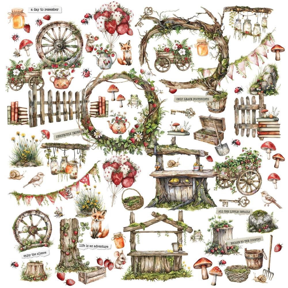Nature's Haven Element Laser Cut Outs