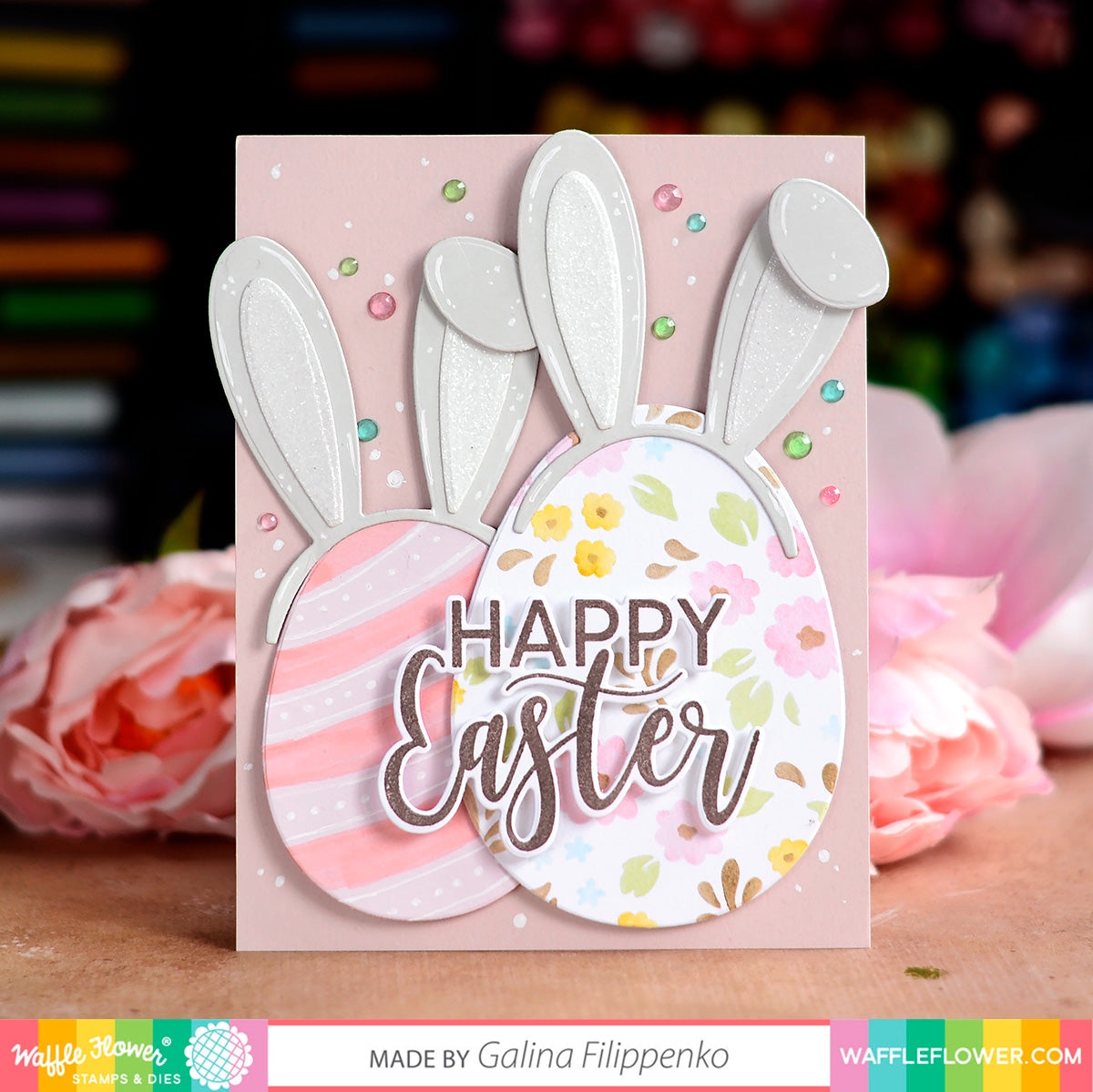 Happy Easter Duo Foil Plate