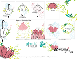 Showers of Blessings Stamps