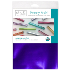 Amazing Amethyst Fancy Foils 6" x 8"