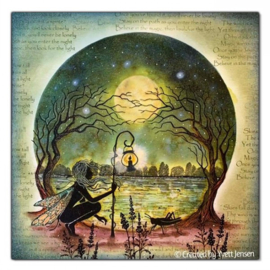 LAV093 Lavender Stamp